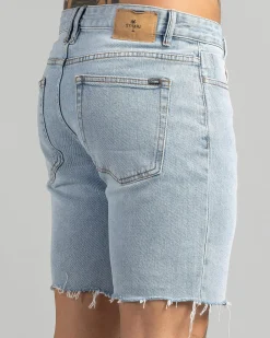 Bones Denim Shorts