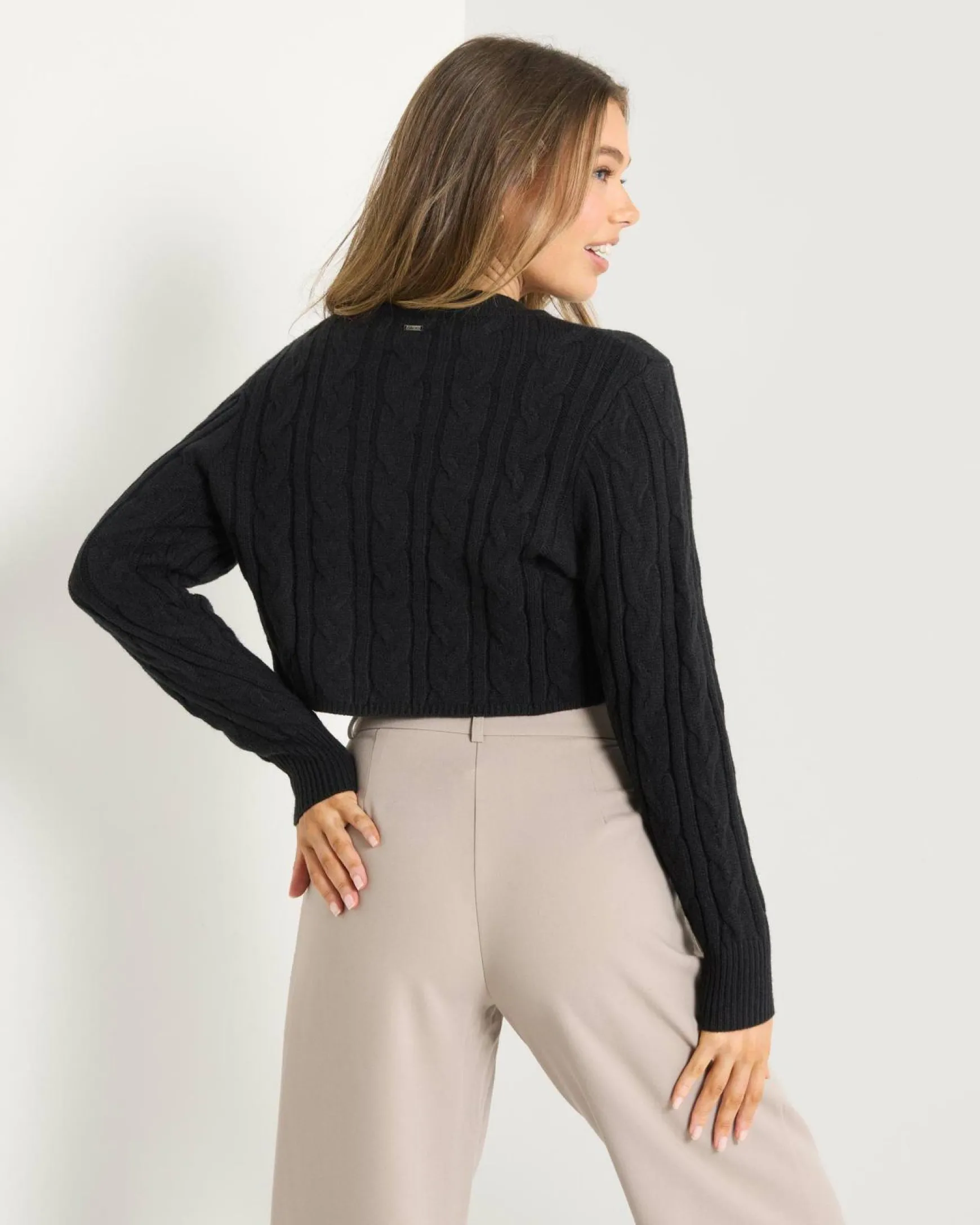 Bookworm Cable Knit Jumper