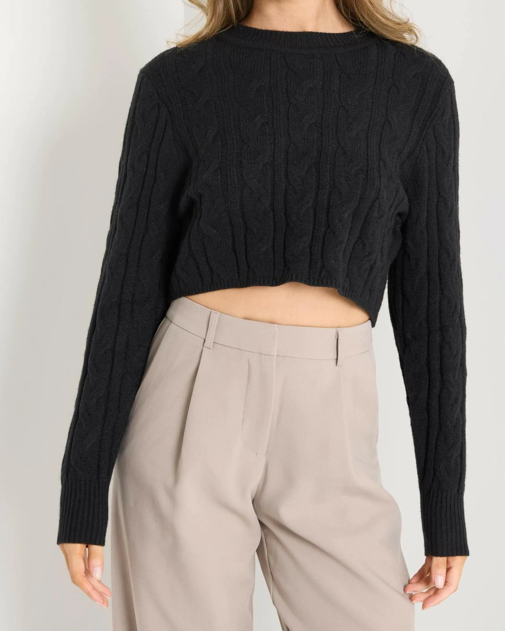 Bookworm Cable Knit Jumper