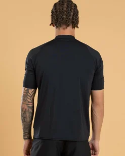 Boxed Arch Short Sleeve Rash Vest