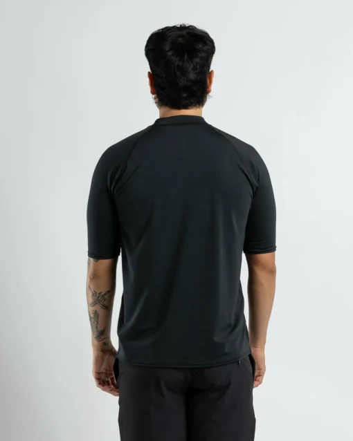 Boxed Arch Short Sleeve Rash Vest