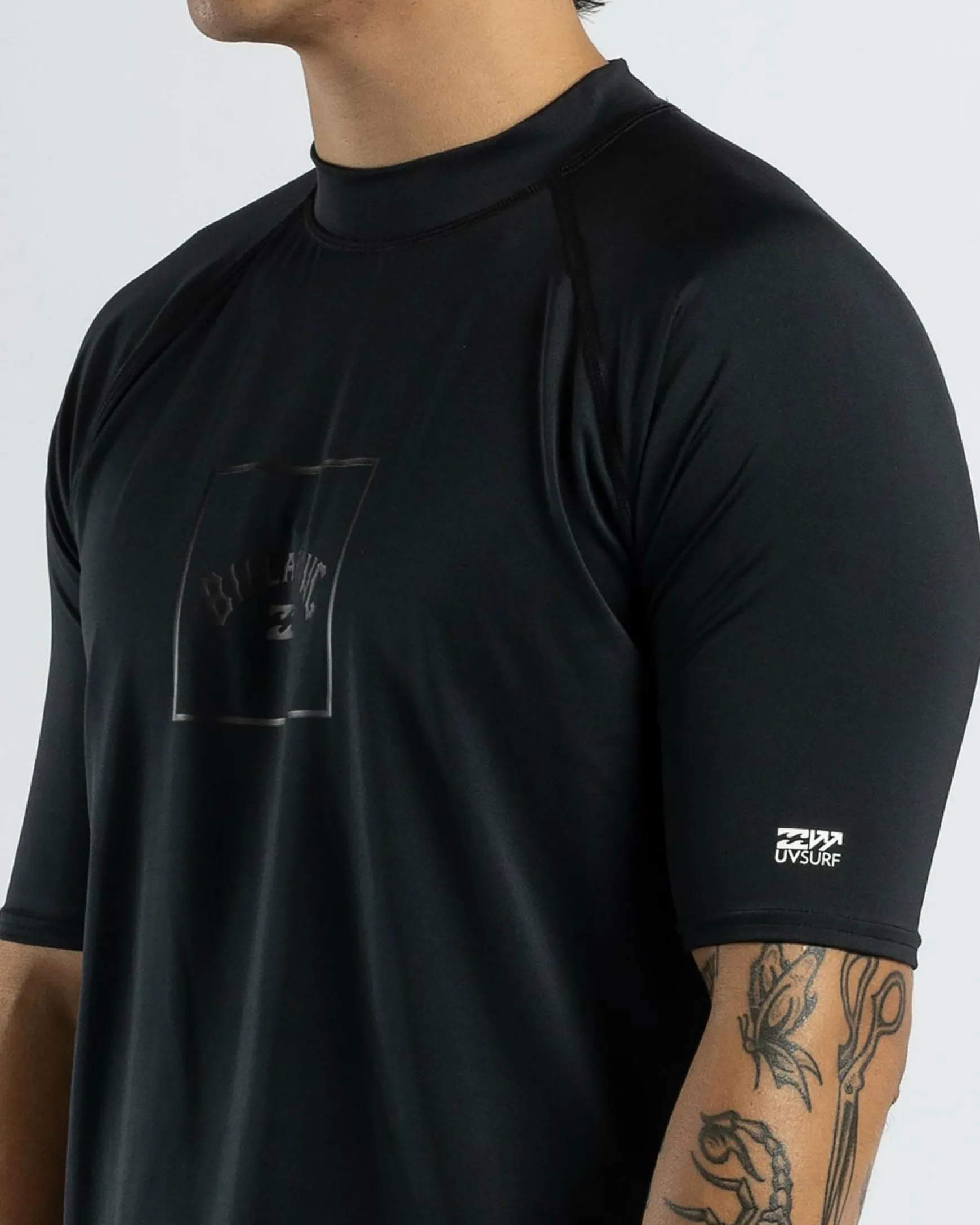 Boxed Arch Short Sleeve Rash Vest