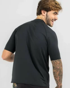 Boxed Arch Short Sleeve Wetshirt