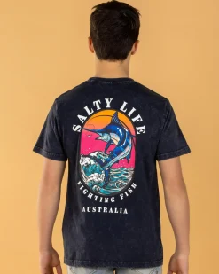 Boys' Aqua Warrior T-Shirt