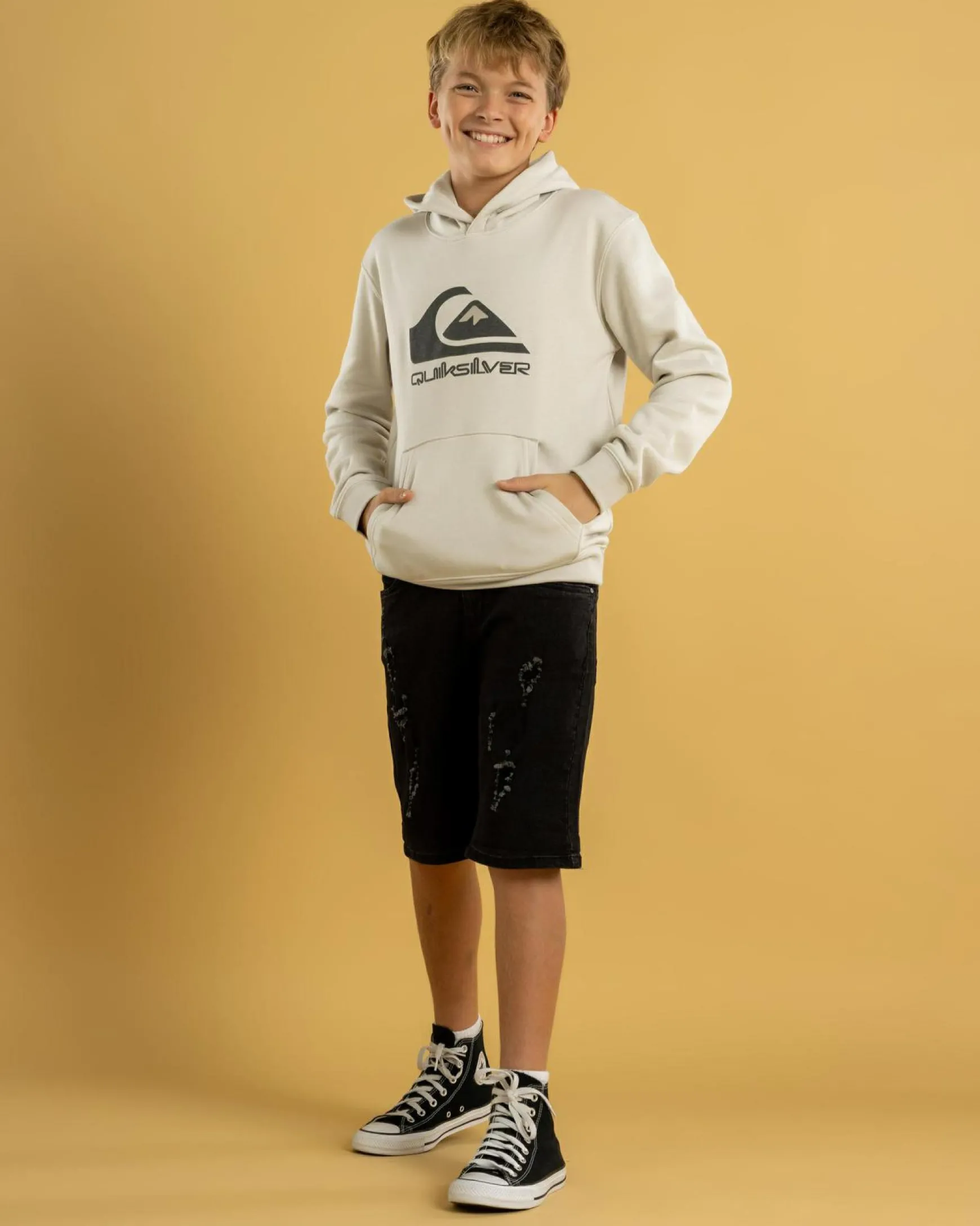 Boys' Big Logo Hoodie
