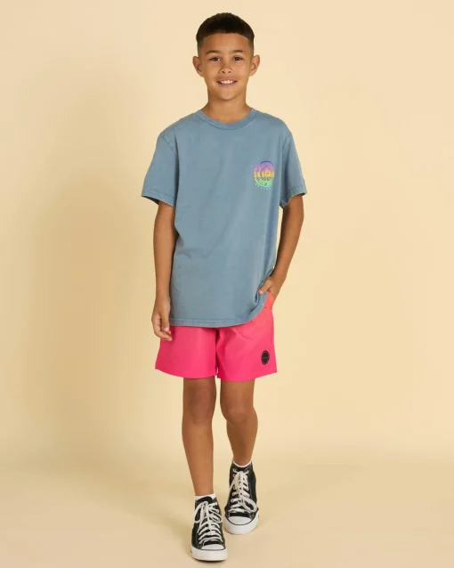 Boys' Brightside Elastic Waist Shorts