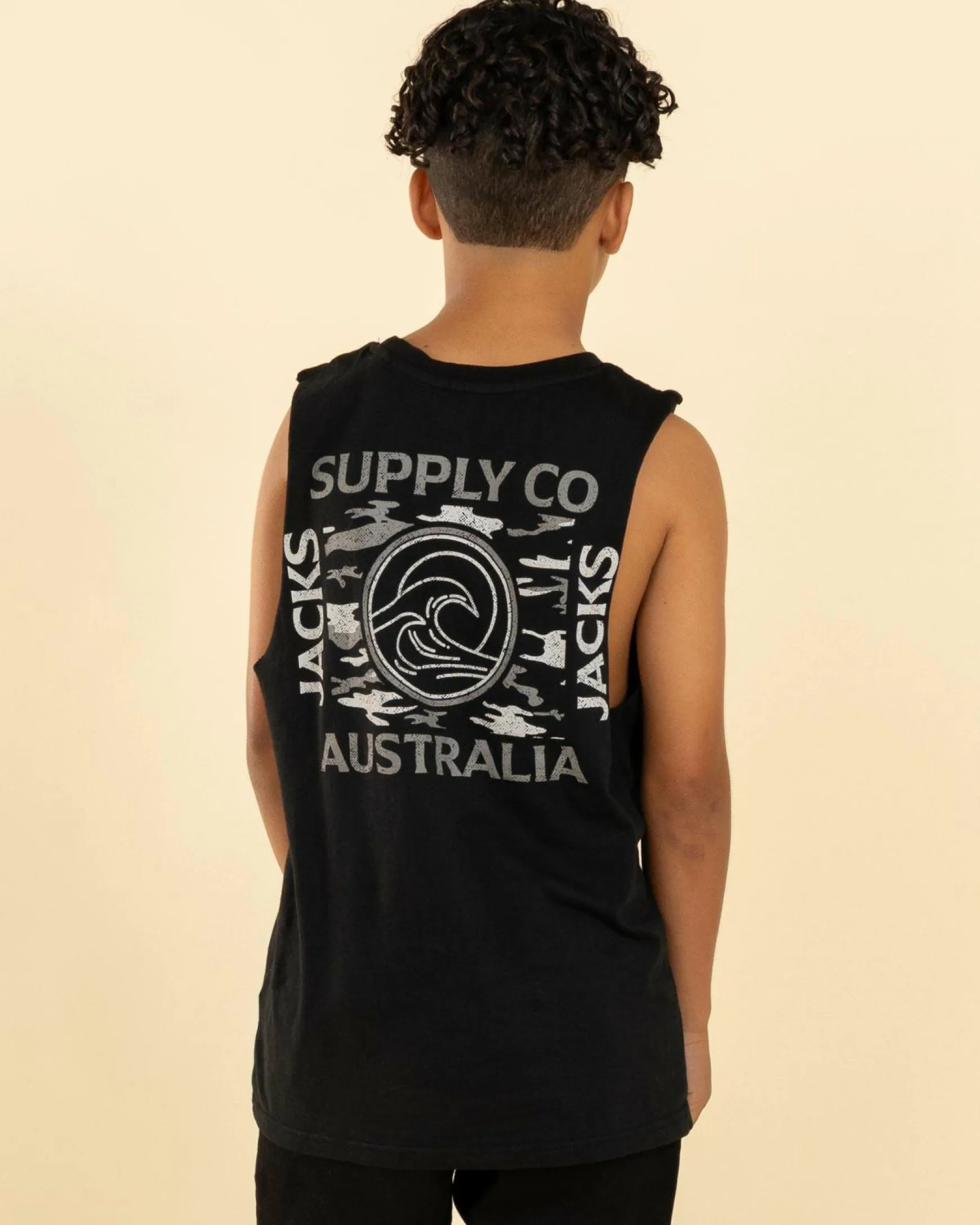 Boys' Camoflow Muscle Tank