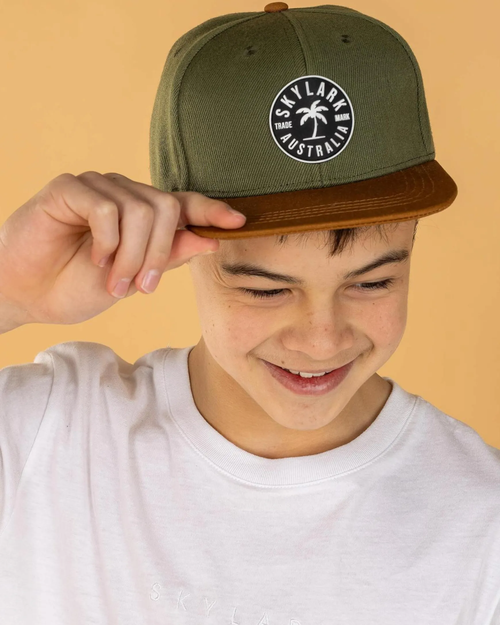 Boys' Contrast Snapback Cap