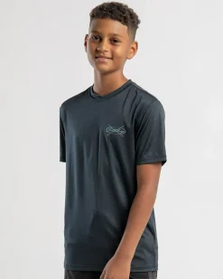 Boys' Cross Boards Short Sleeve Rash Vest