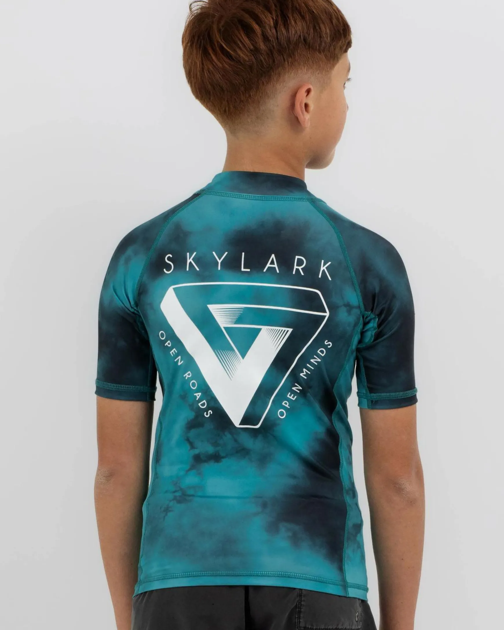 Boys' Emerged Short Sleeve Rash Vest