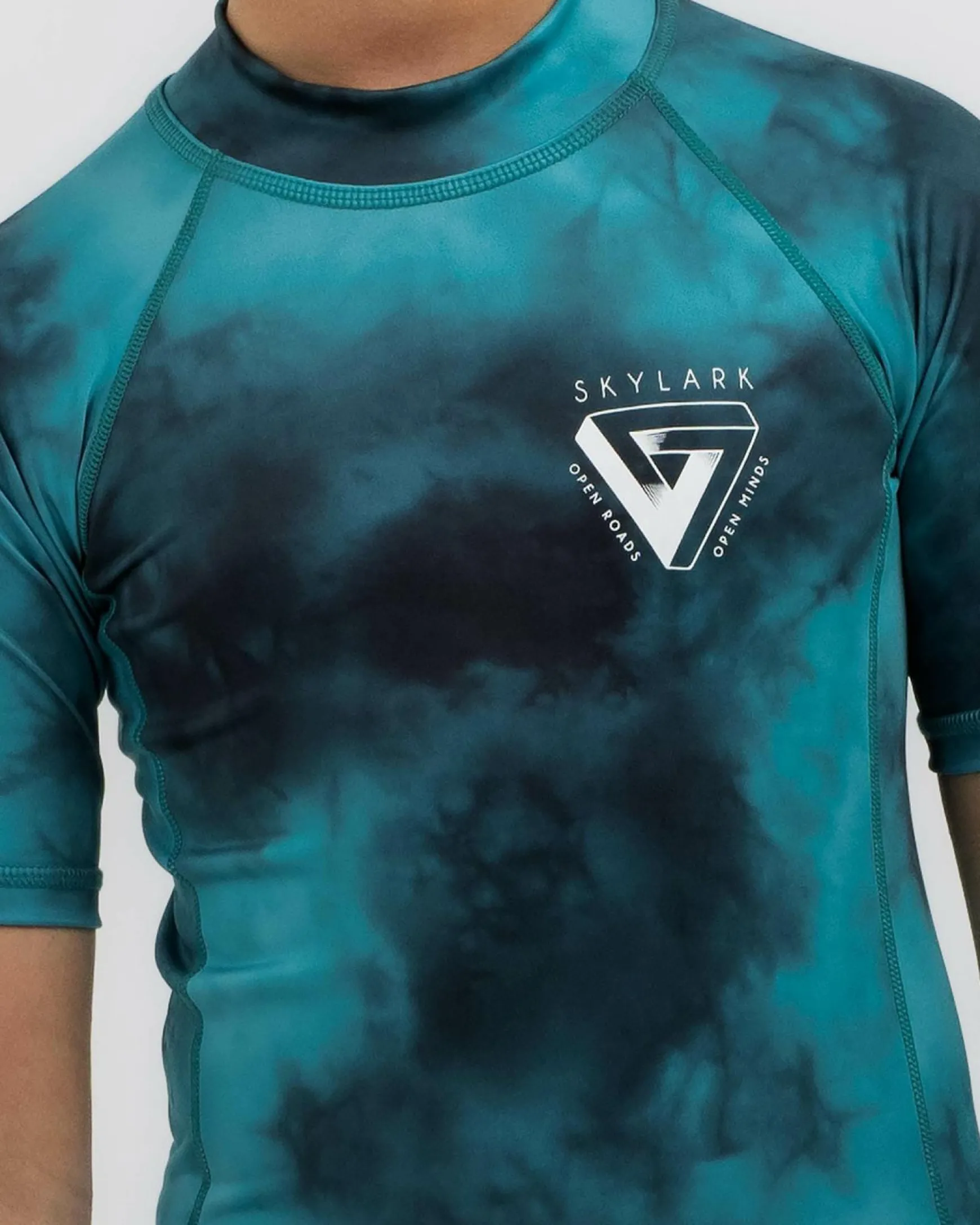 Boys' Emerged Short Sleeve Rash Vest