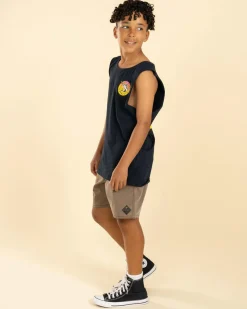 Boys' Evaded Muscle Tank