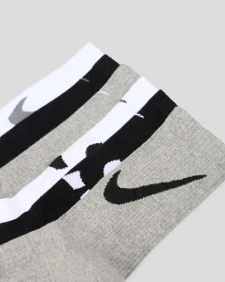 Boys' Everyday Comfort Crew Socks 6 Pack