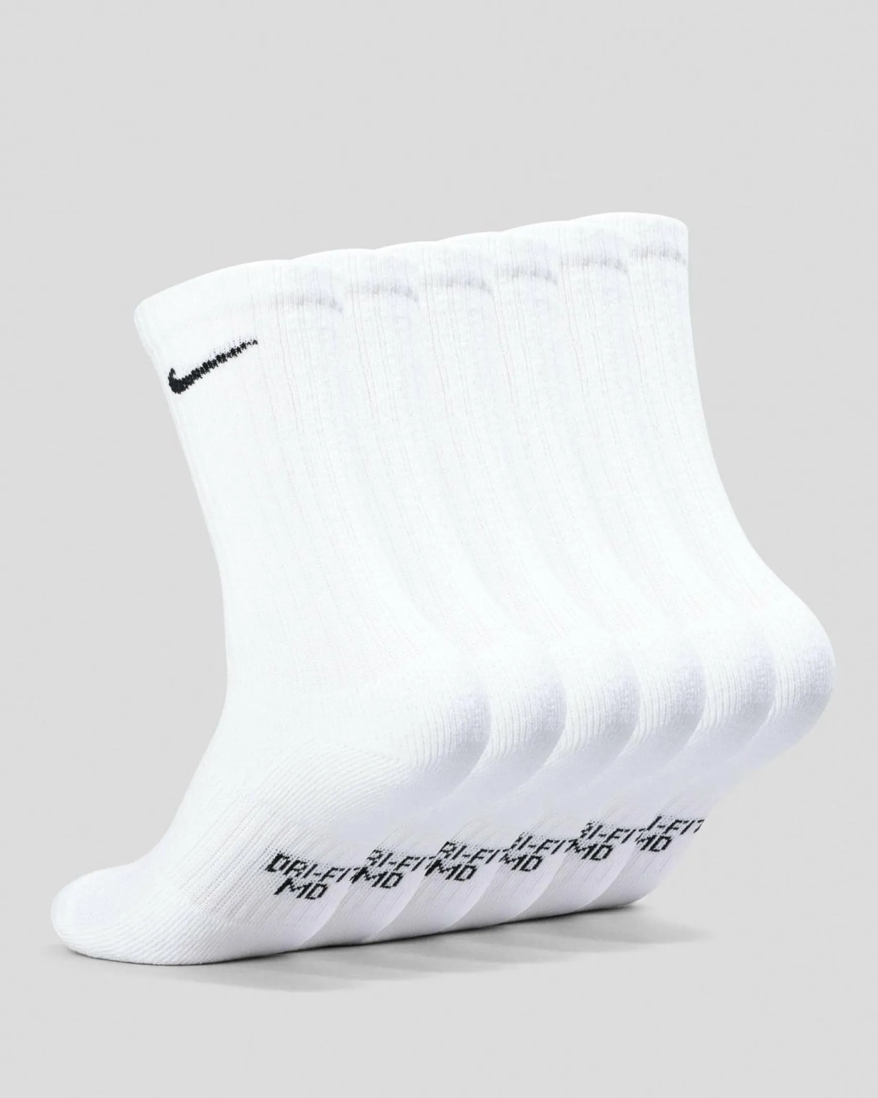 Boys' Everyday Crew Socks 6 Pack