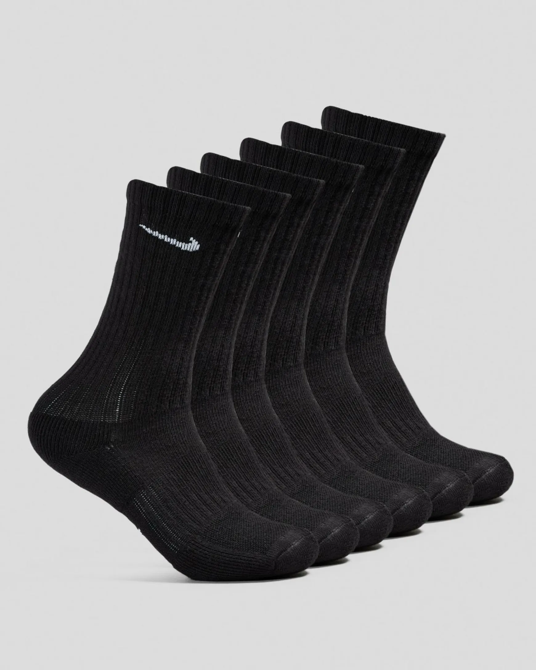 Boys' Everyday Crew Socks 6 Pack