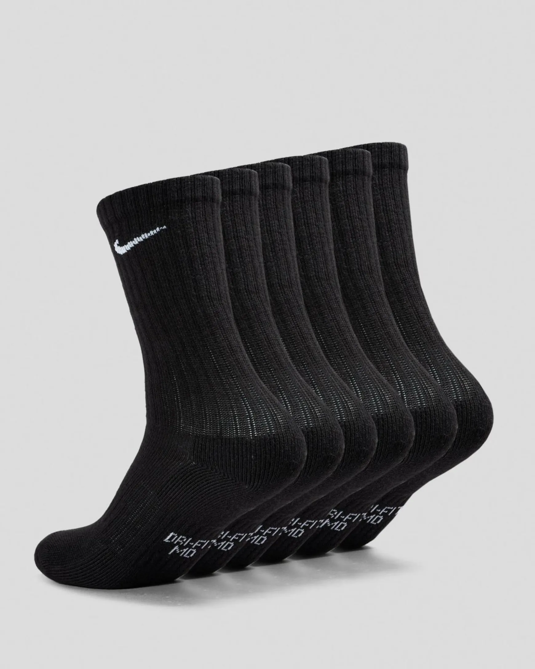 Boys' Everyday Crew Socks 6 Pack