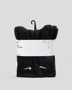 Boys' Everyday Crew Socks 6 Pack