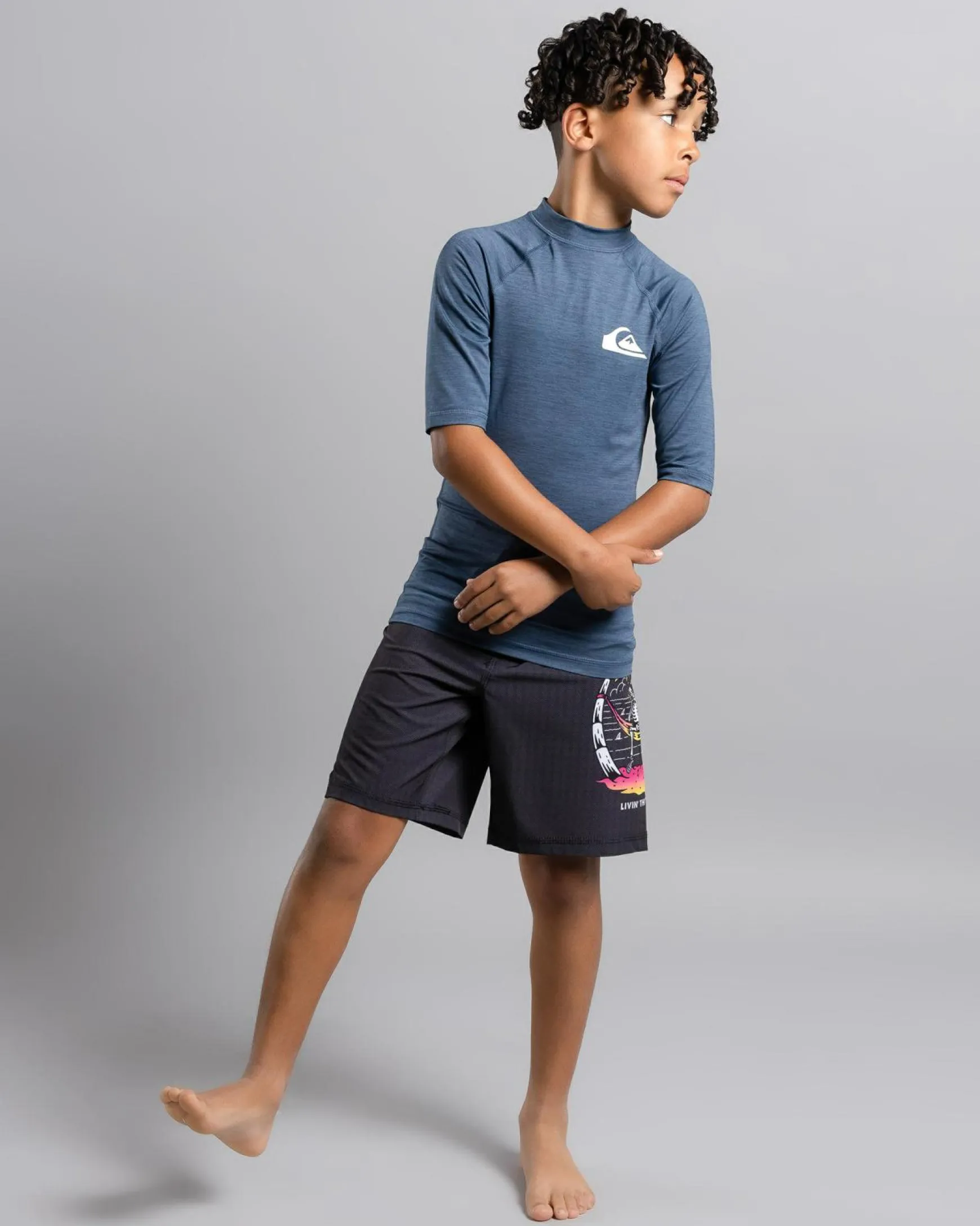 Boys' Everyday UPF50 Short Sleeve Rash Vest