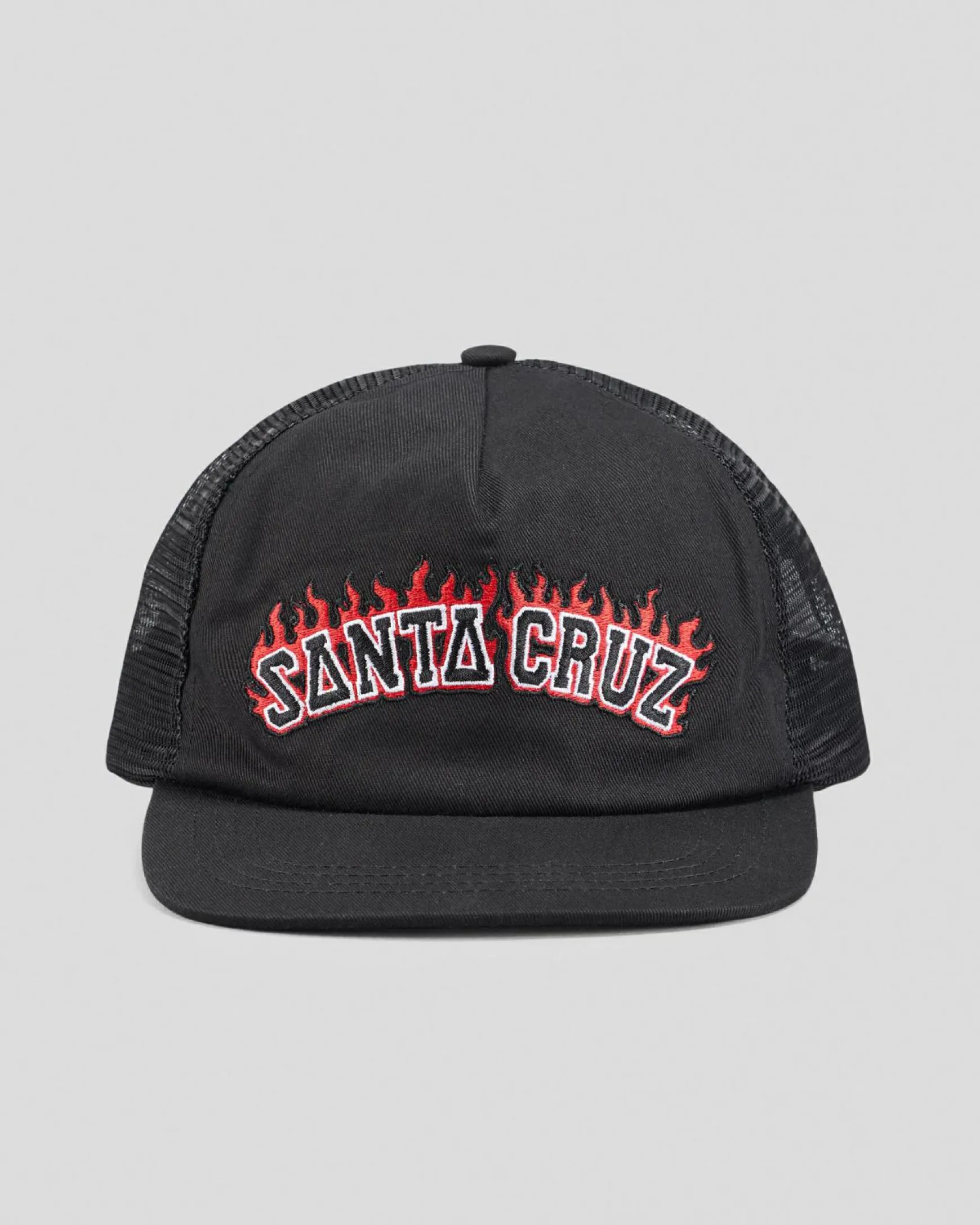 Boys' Flamed Collegiate Arch Trucker Cap