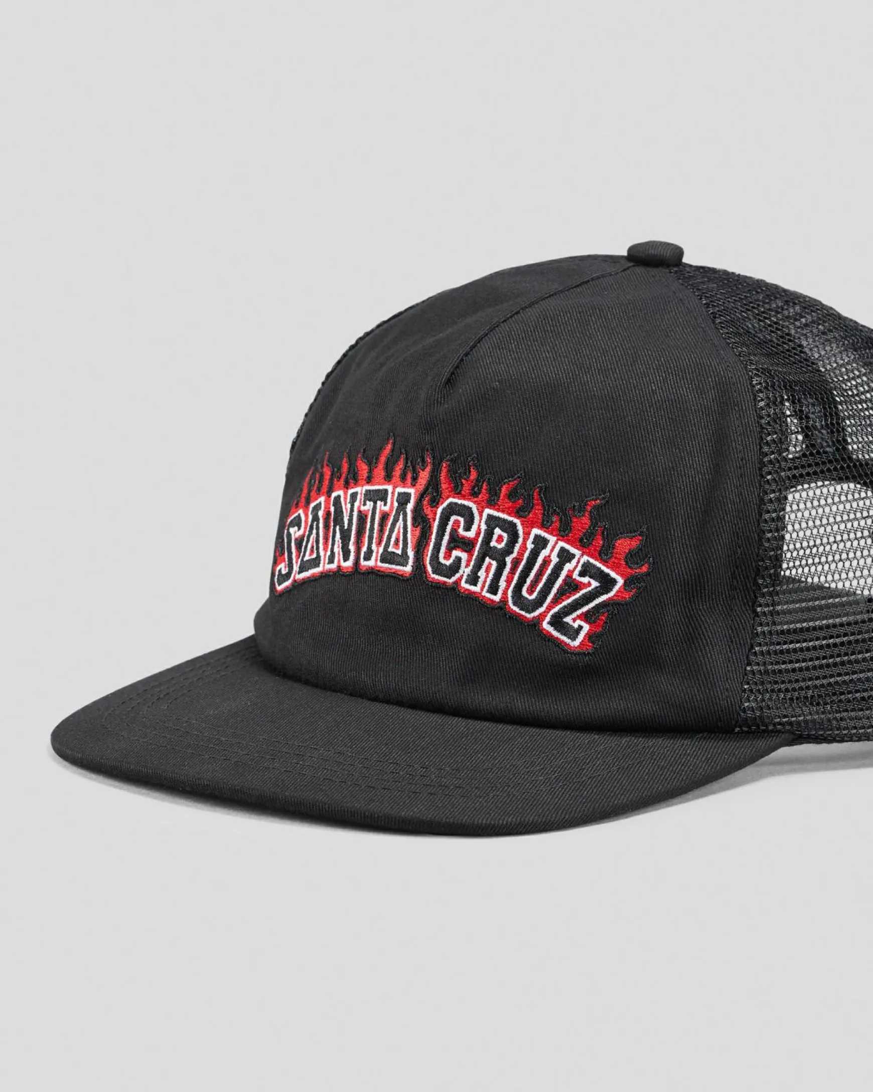 Boys' Flamed Collegiate Arch Trucker Cap