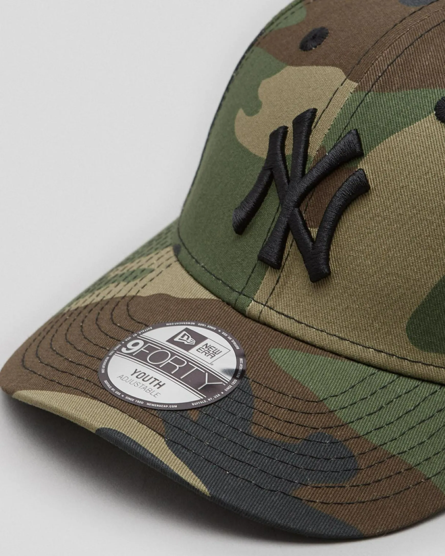 Boys' 9Forty Camo Cap