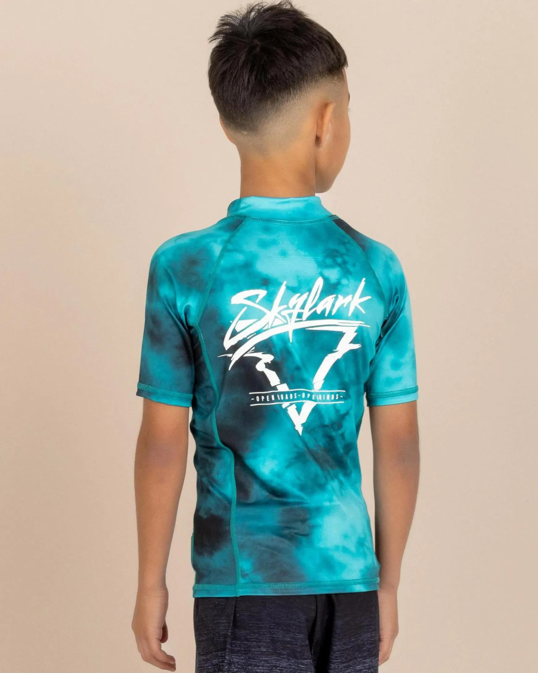 Boys' Frequency Short Sleeve Rash Vest
