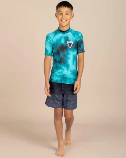 Boys' Frequency Short Sleeve Rash Vest