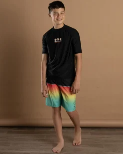 Boys' Future Evolution Short Sleeve Rash Vest