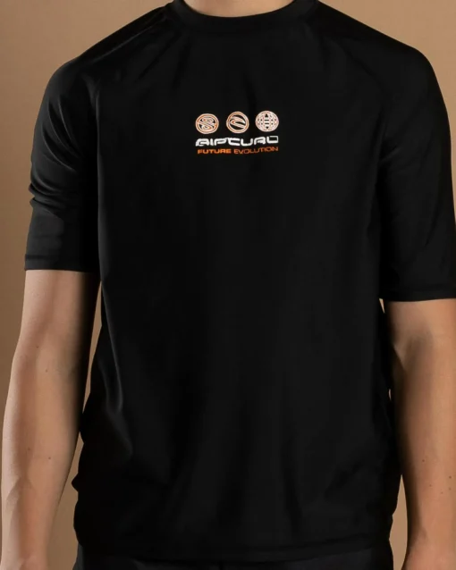 Boys' Future Evolution Short Sleeve Rash Vest
