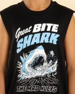 Boys' Great Bite Shark Muscle Tank