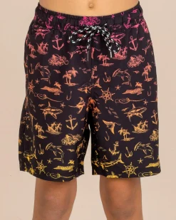 Boys' Herd Elastic Waist Shorts