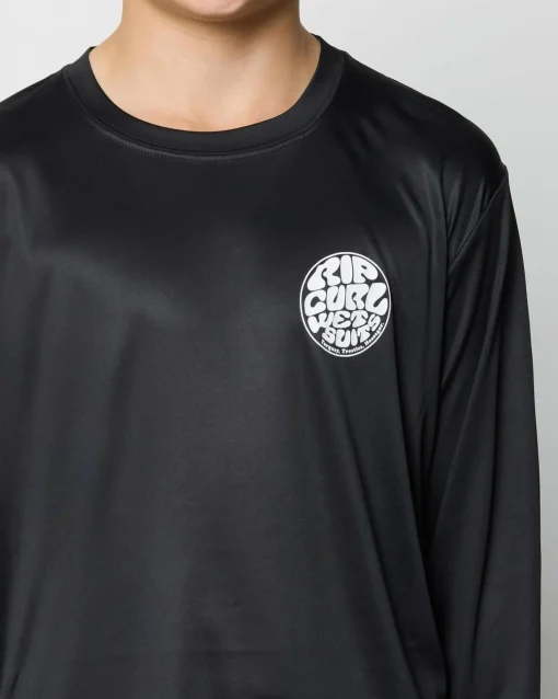 Boys' Icons Surflite Long Sleeve Rash Vest