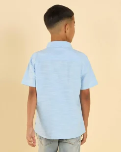 Boys' Integral Short Sleeve Shirt