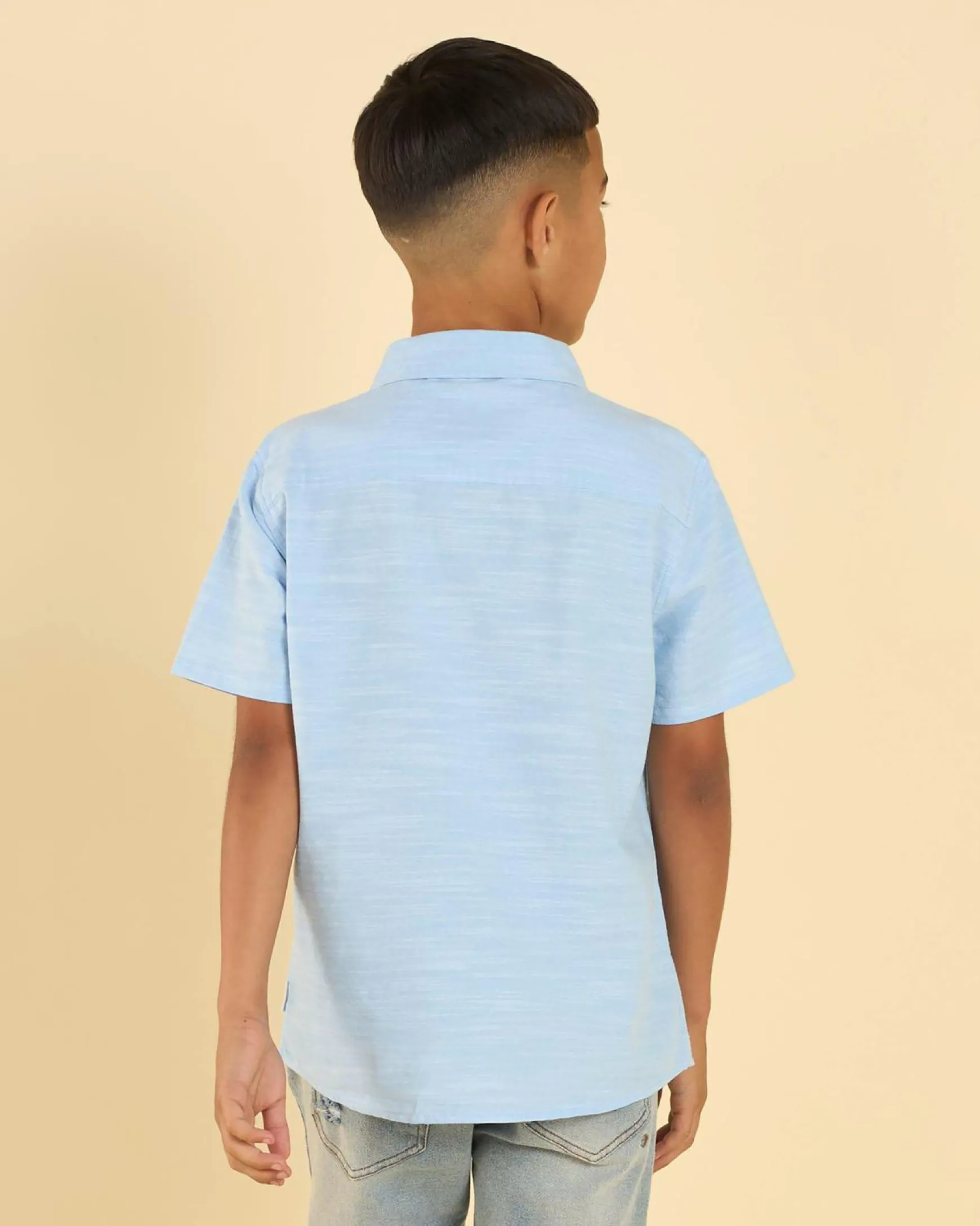 Boys' Integral Short Sleeve Shirt