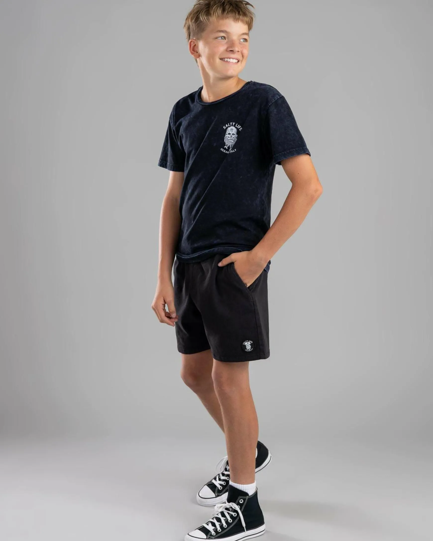 Boys' Journey Elastic Waist Shorts