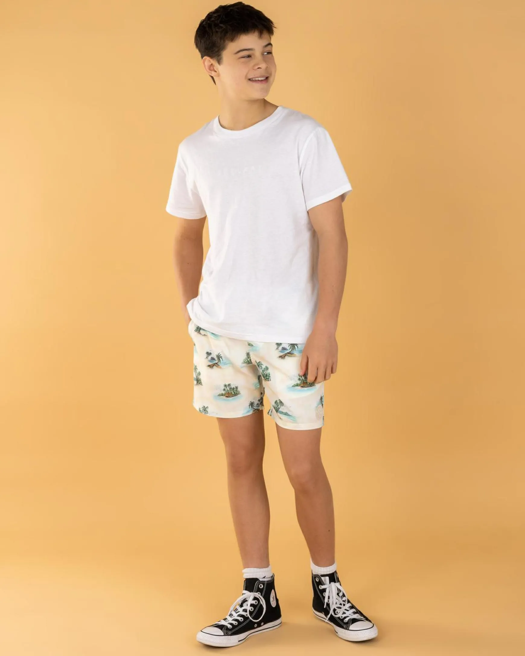Boys' Kingston Elastic Waist Shorts