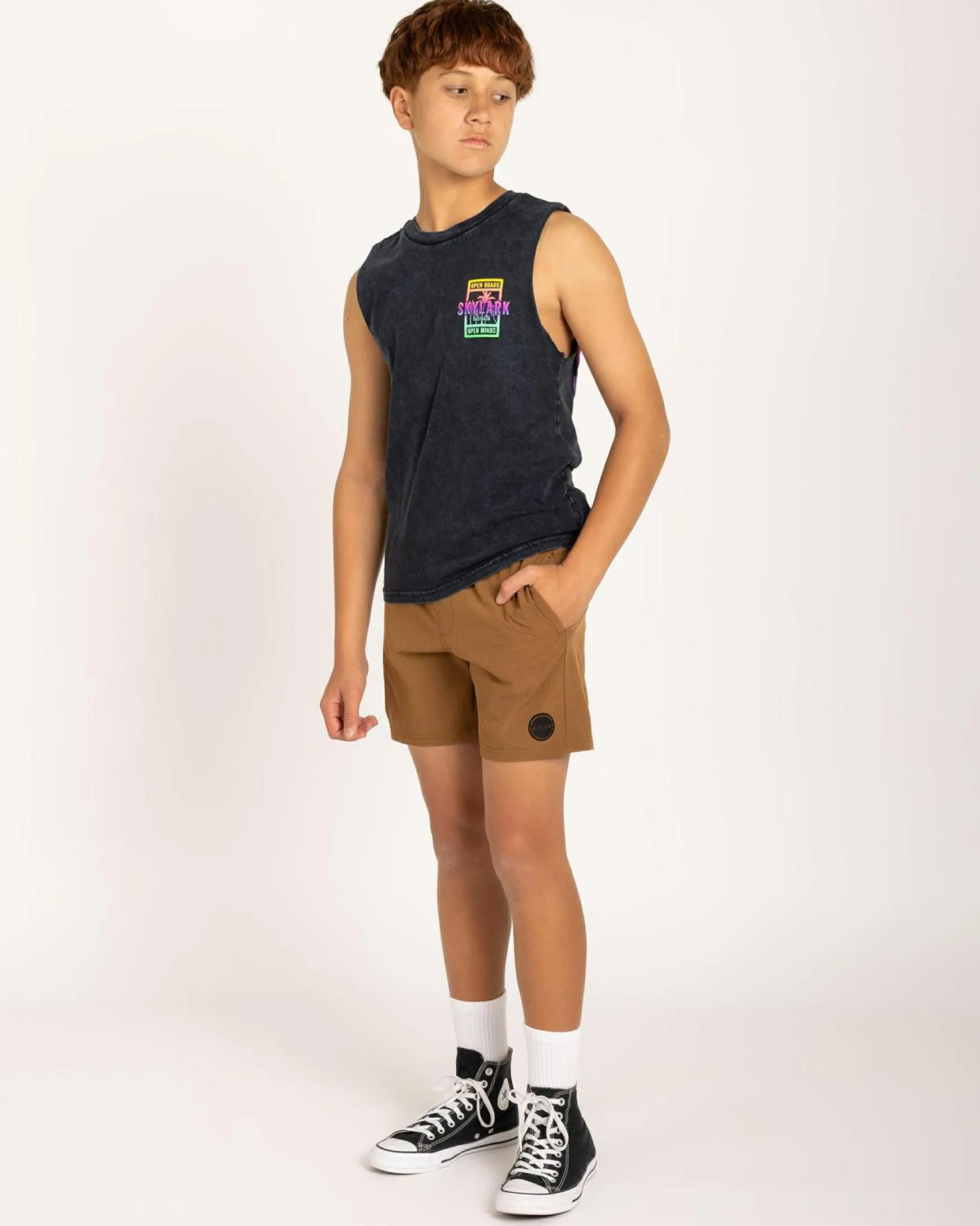 Boys' Liberty Elastic Waist Shorts