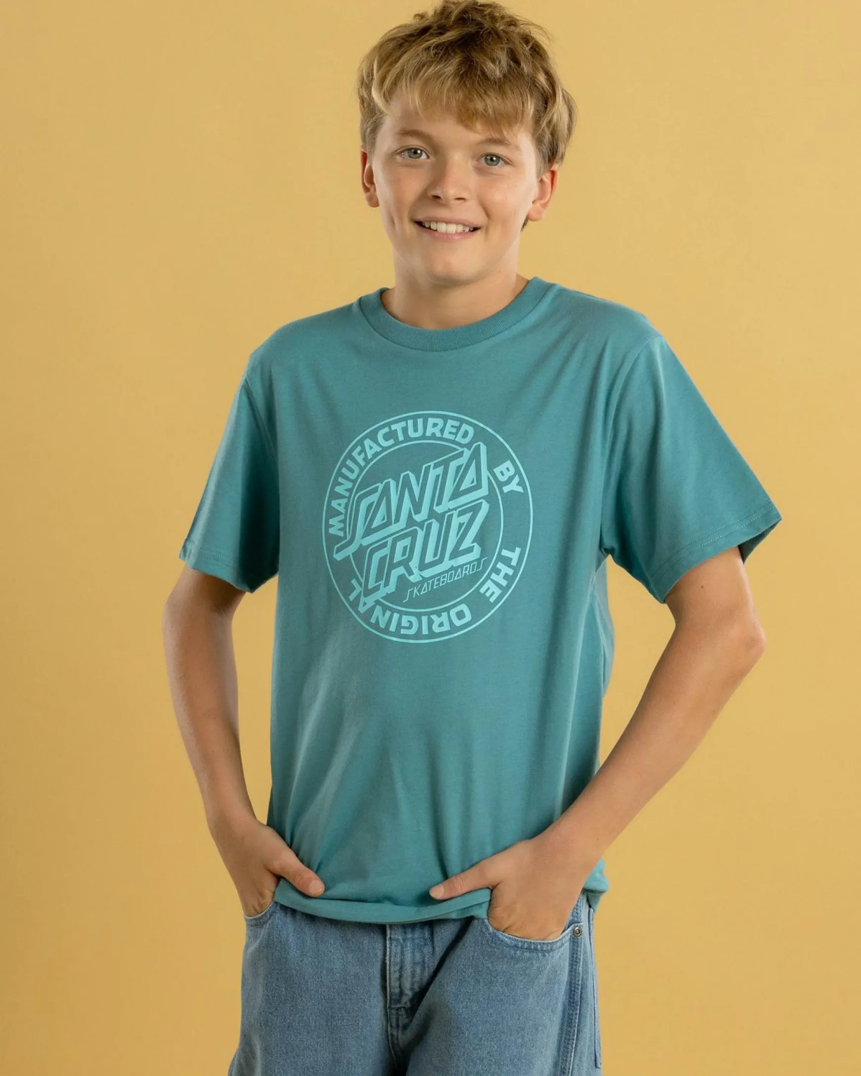 Boys' MFG Dot Front T-Shirt