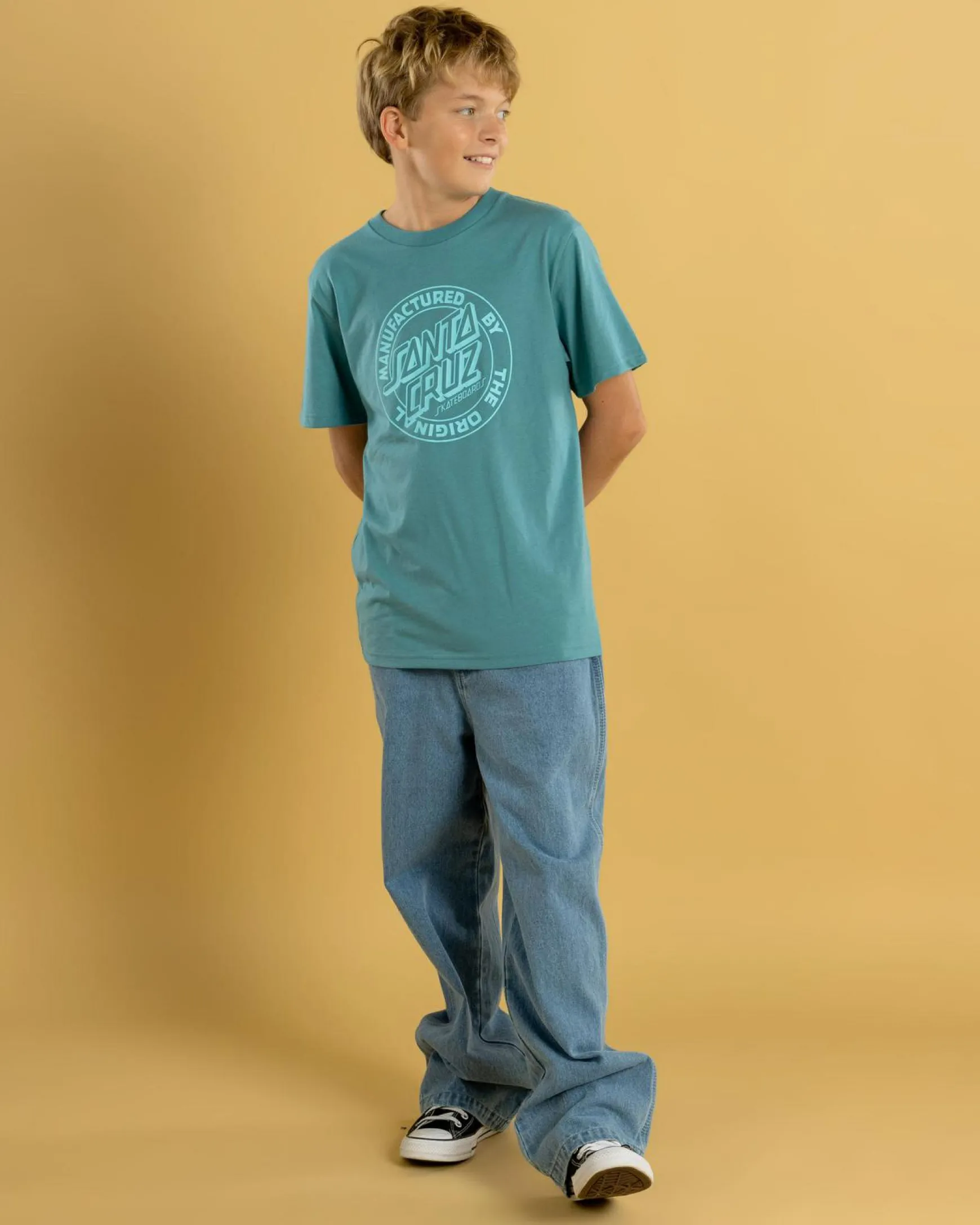 Boys' MFG Dot Front T-Shirt