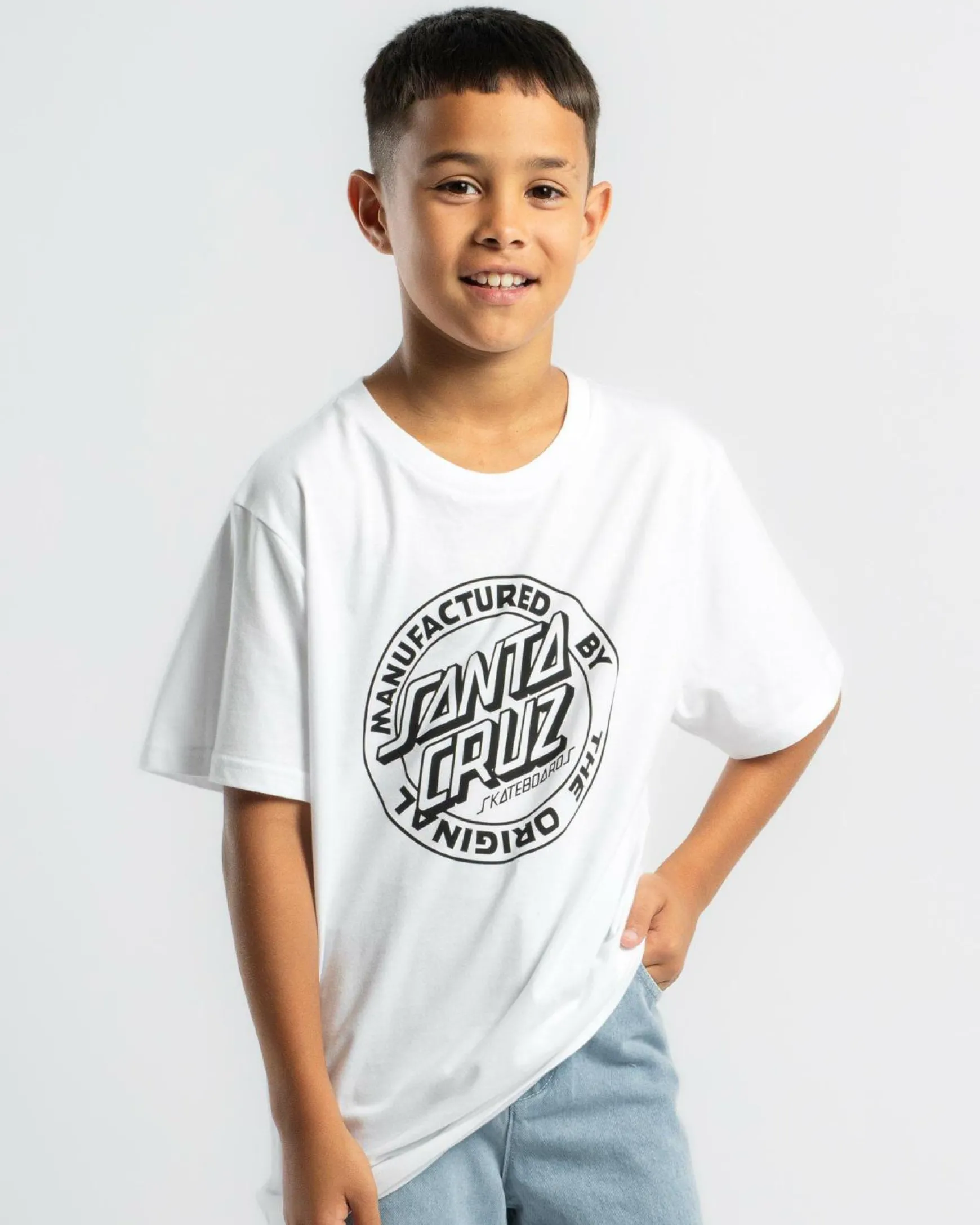 Boys' MFG Dot Front T-Shirt