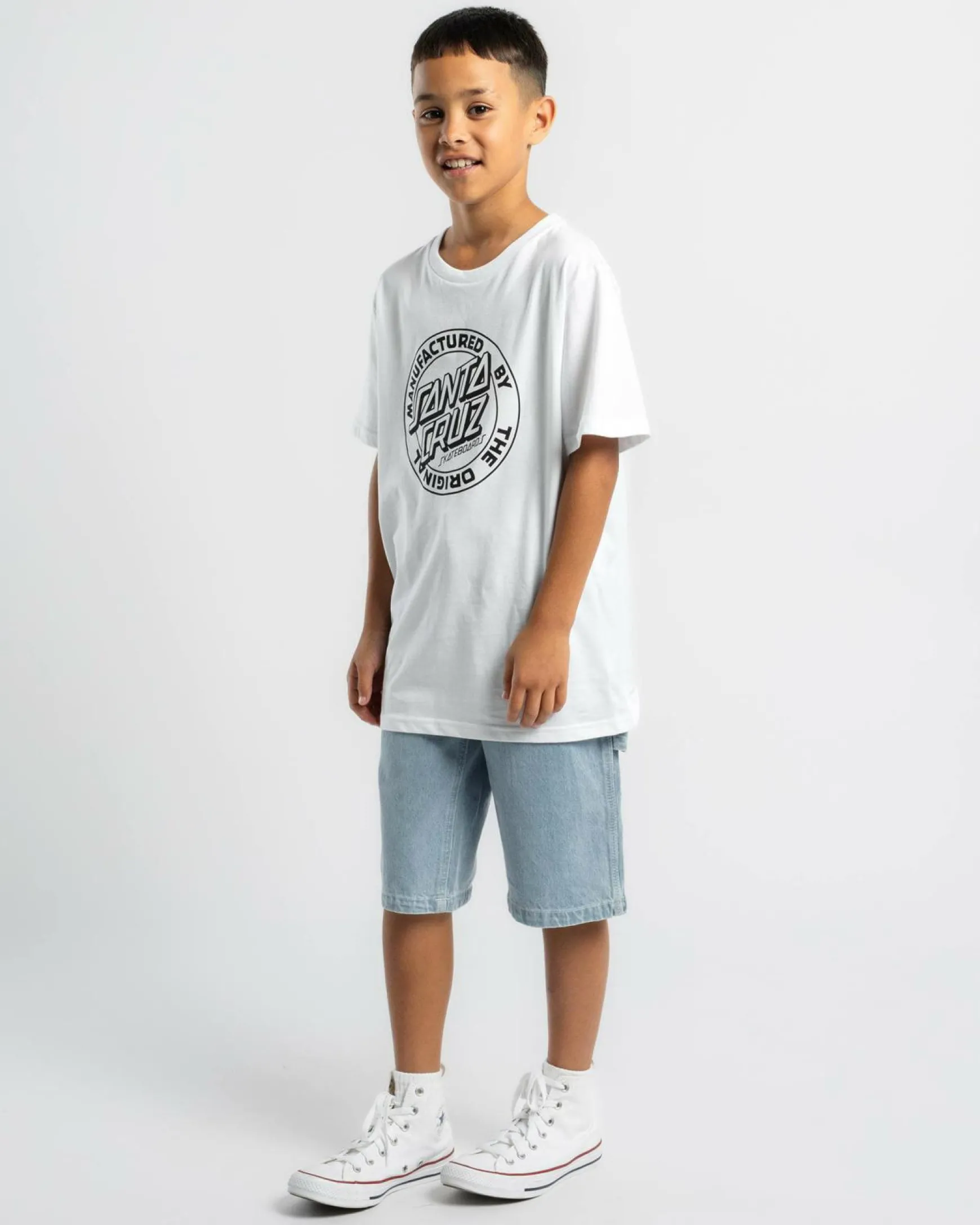 Boys' MFG Dot Front T-Shirt