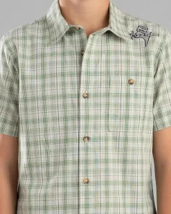 Boys' Mogul Check Short Sleeve Shirt