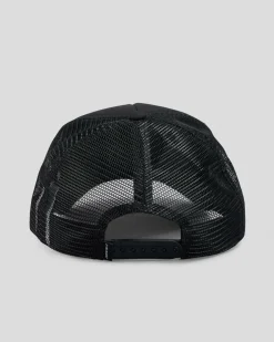 Boys' Oval Check Flame Dot Trucker Cap