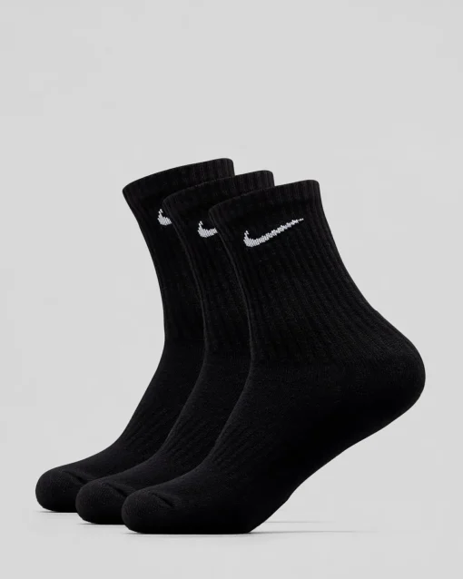 Boys' Perfect Cushion Crew Trail Socks 3 Pack