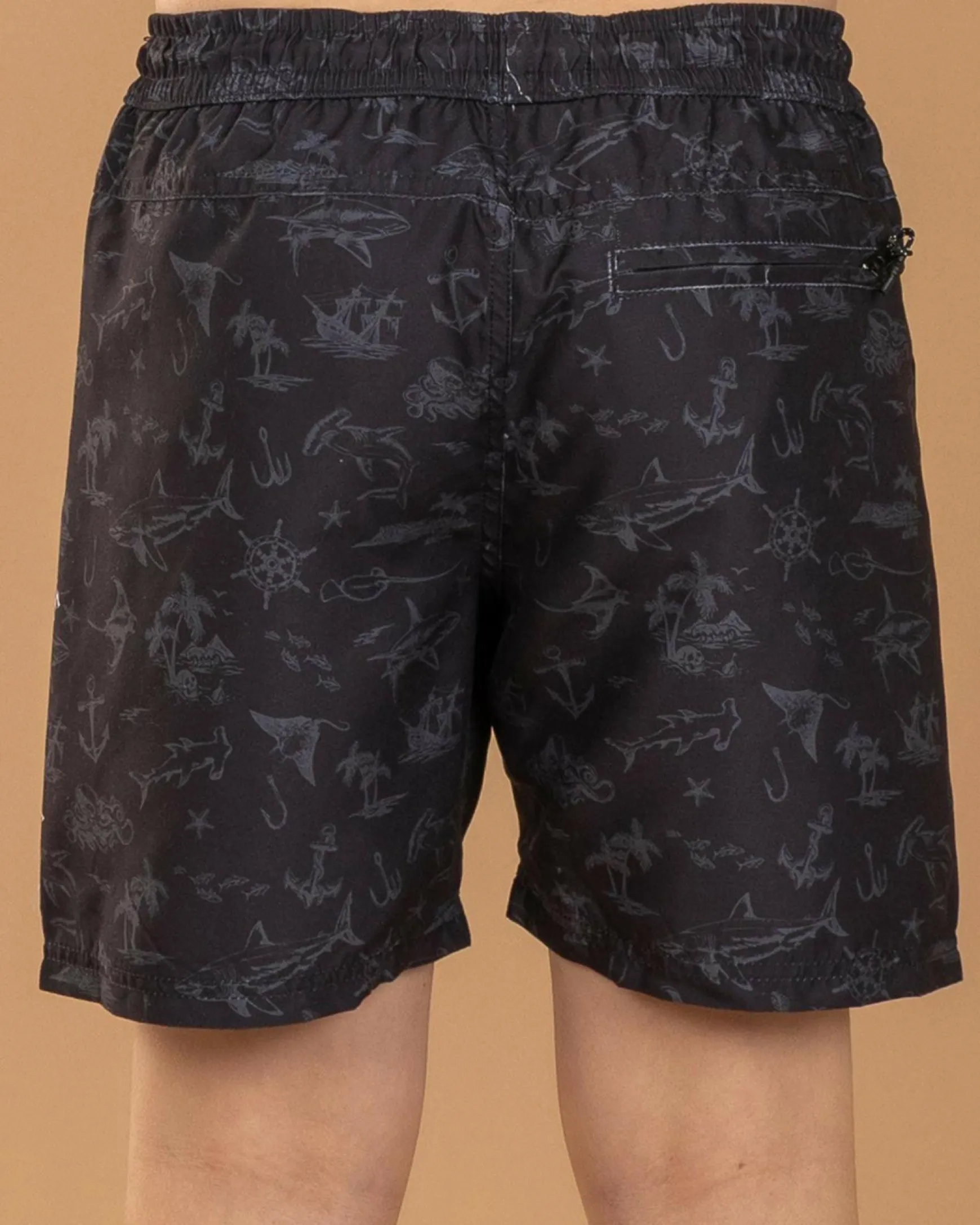 Boys' Privateer Elastic Waist Shorts
