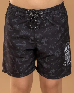 Boys' Privateer Elastic Waist Shorts