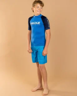 Boys' Rapid Short Sleeve Rash Vest