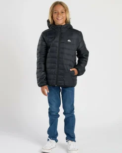 Boys' Scaly Youth Hooded Puffer Jacket