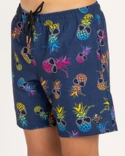 Boys' Scene Elastic Waist Shorts