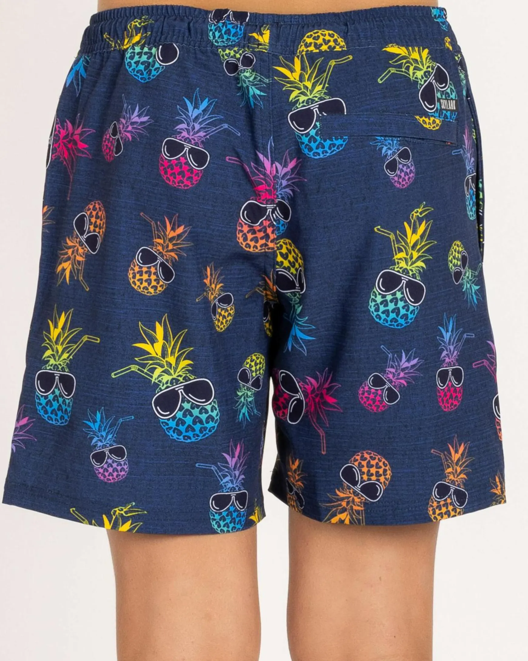 Boys' Scene Elastic Waist Shorts
